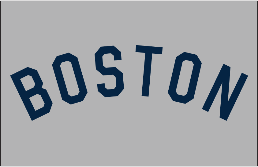 Boston Red Sox 1938-1968 Jersey Logo fabric transfer